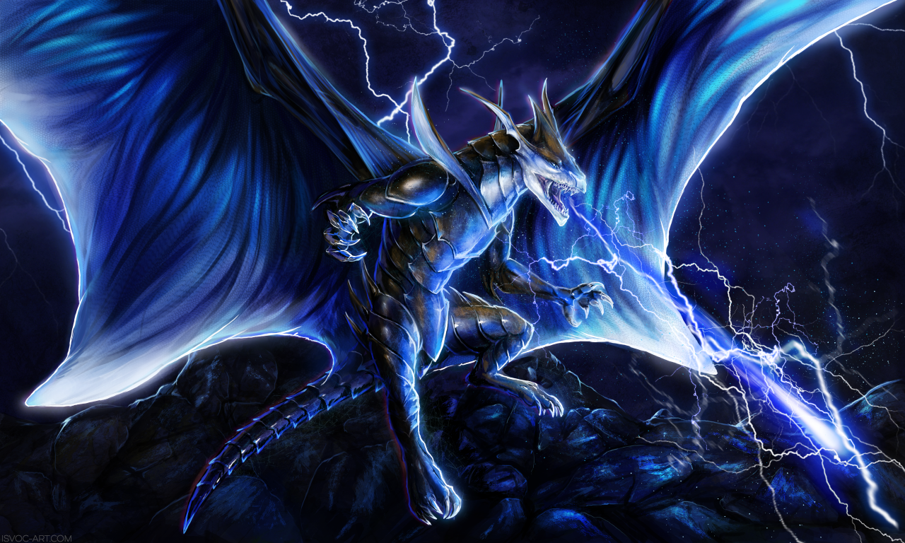 Bi dragon. Дракон арт. Дракон молнии. Синий дракон. Молниеносный дракон.