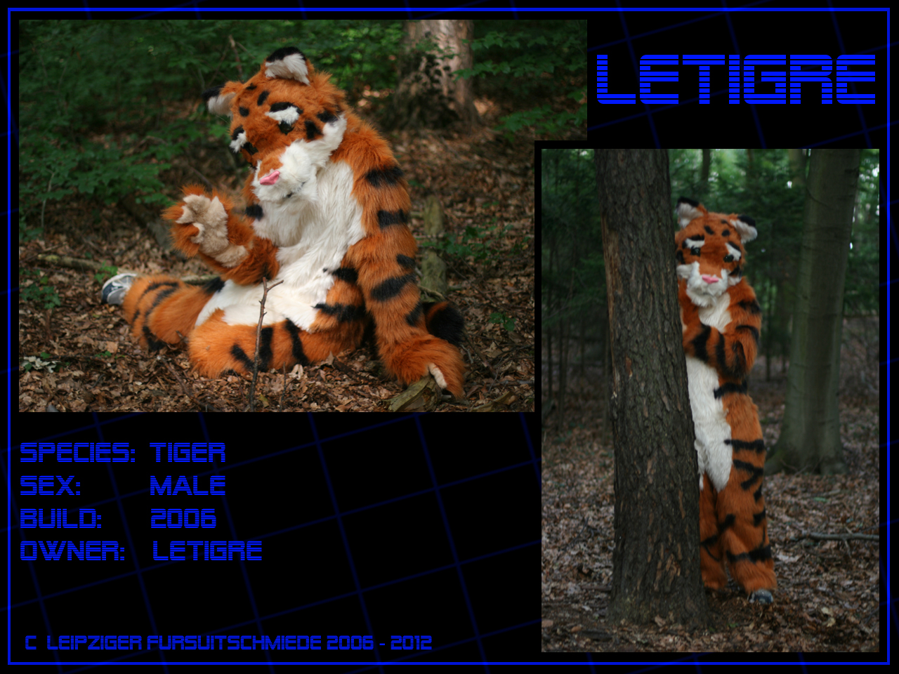 LeTigre - Tiger - 2006 by Leipziger-Fursuit-Schmiede -- Fur Affinity [dot]  net