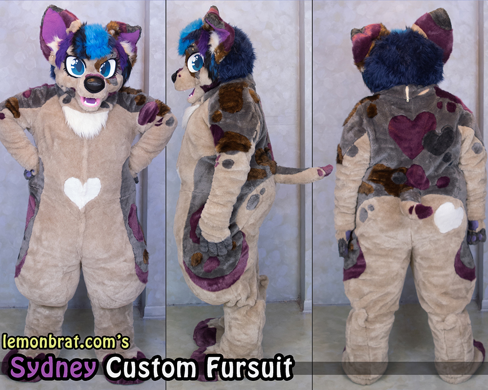 Sydney Custom Fursuit by lemonbrat -- Fur Affinity [dot] net
