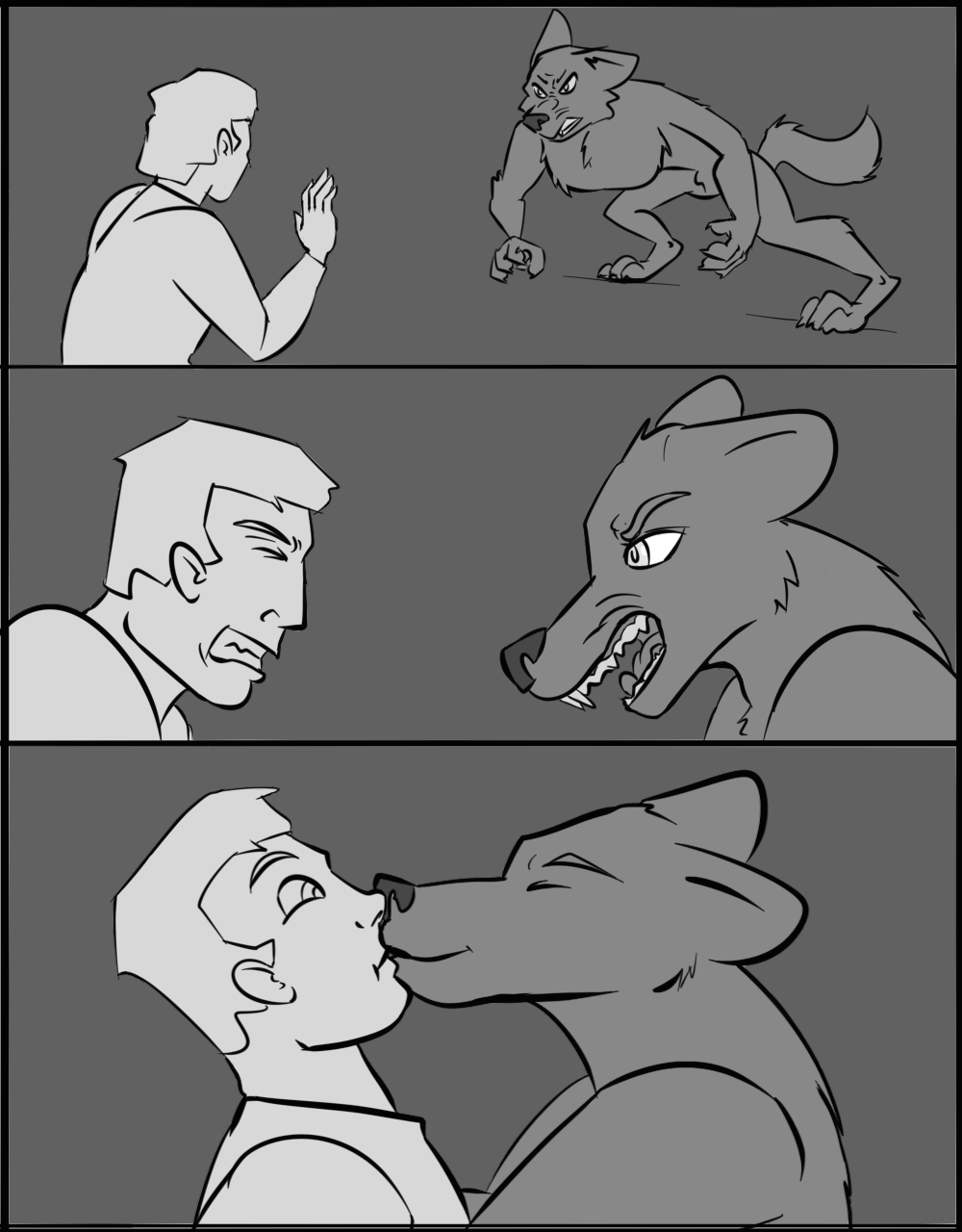 werewolf romance by lemonycitrus -- Fur Affinity [dot] net