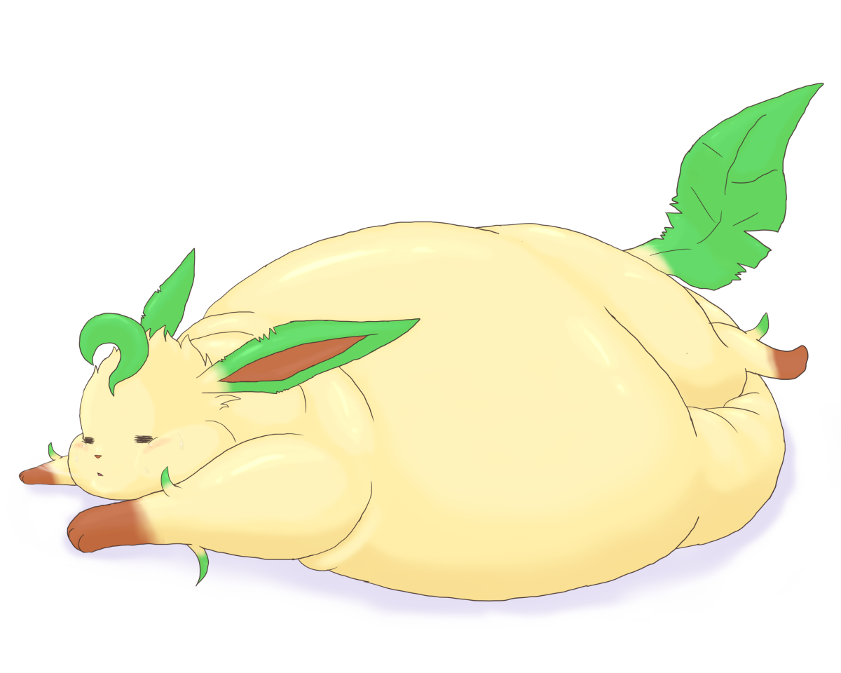 Fat leafeon