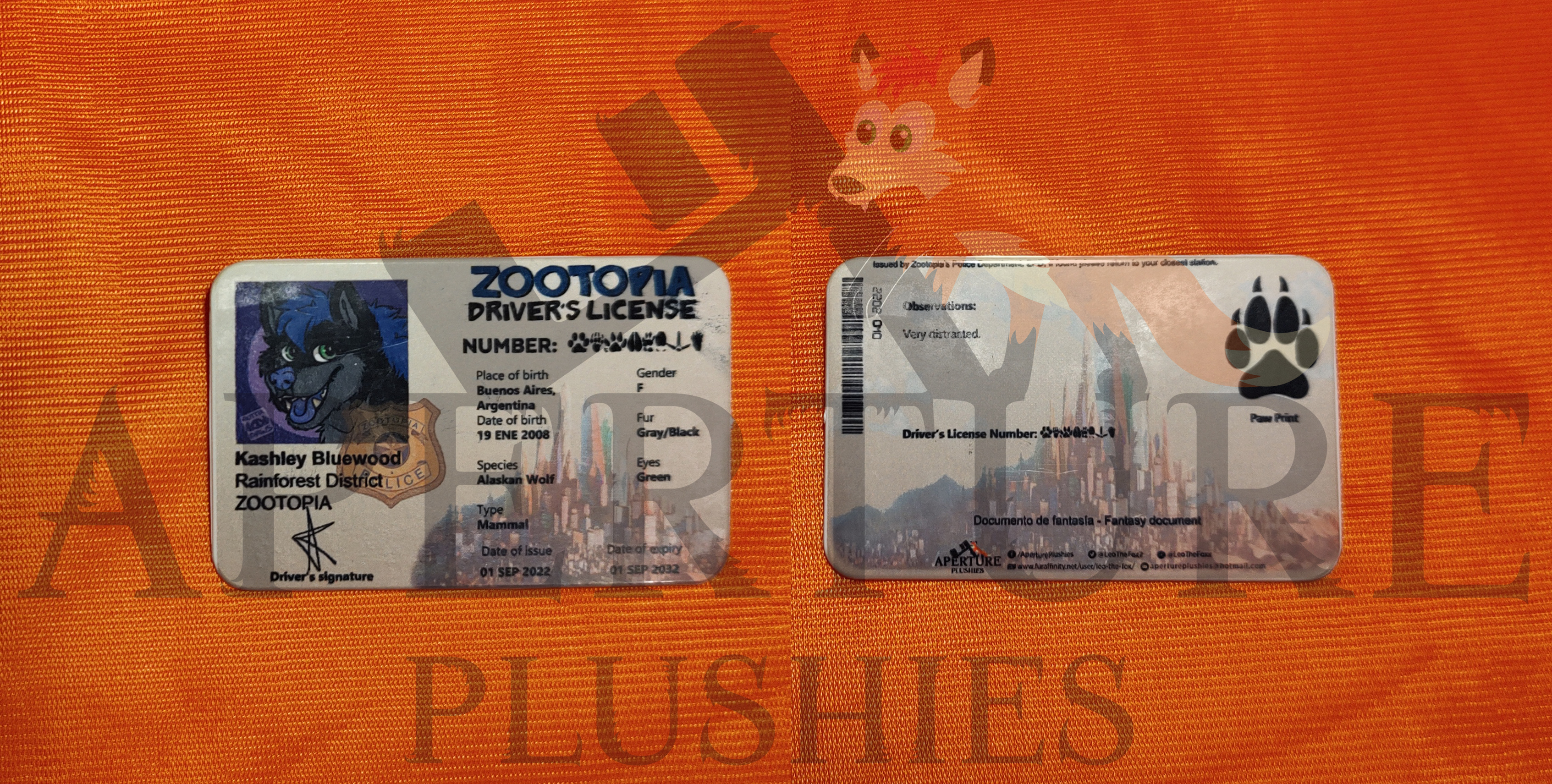 Fantasy Id Card