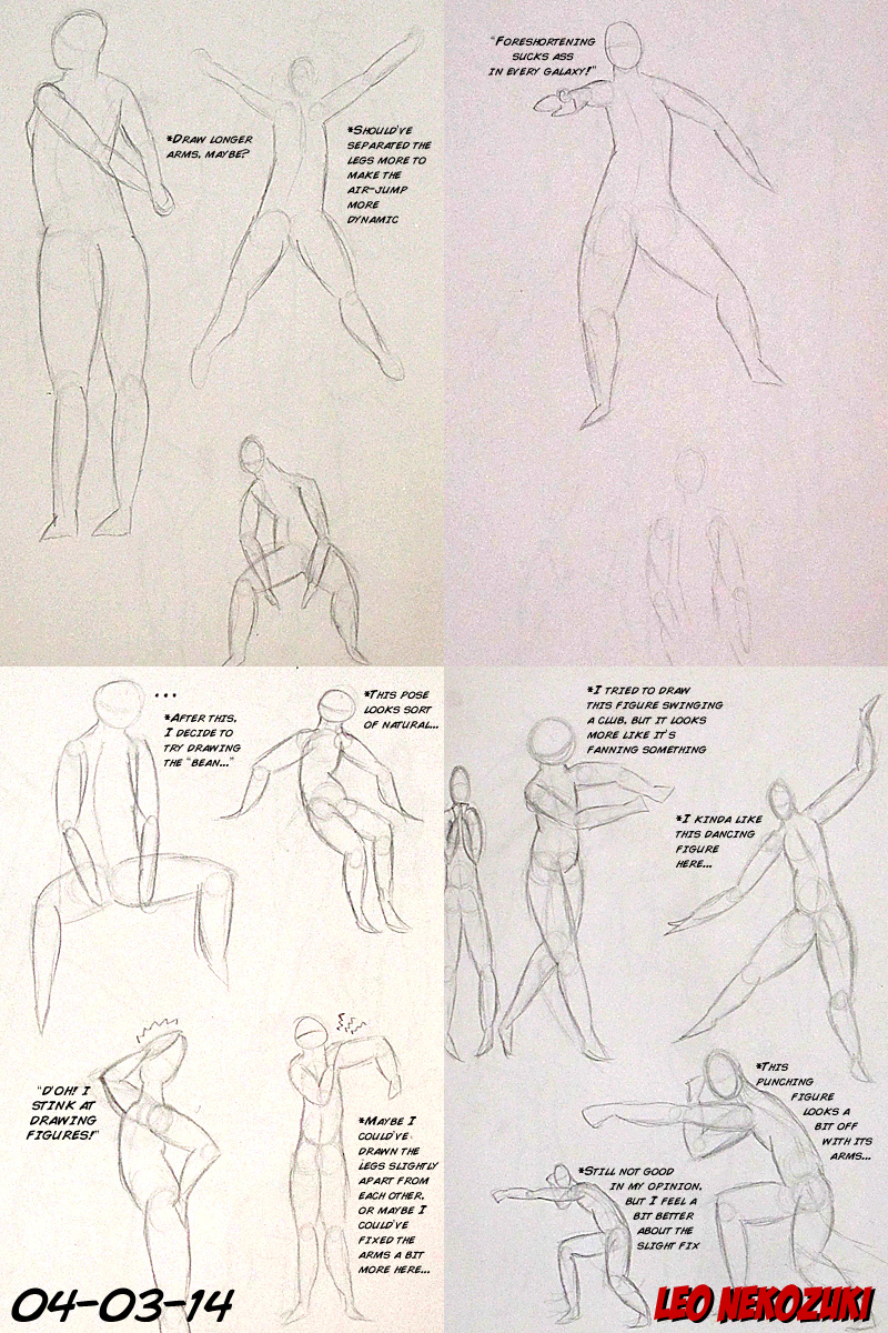 Clothing practice and poses sketches : r/drawing