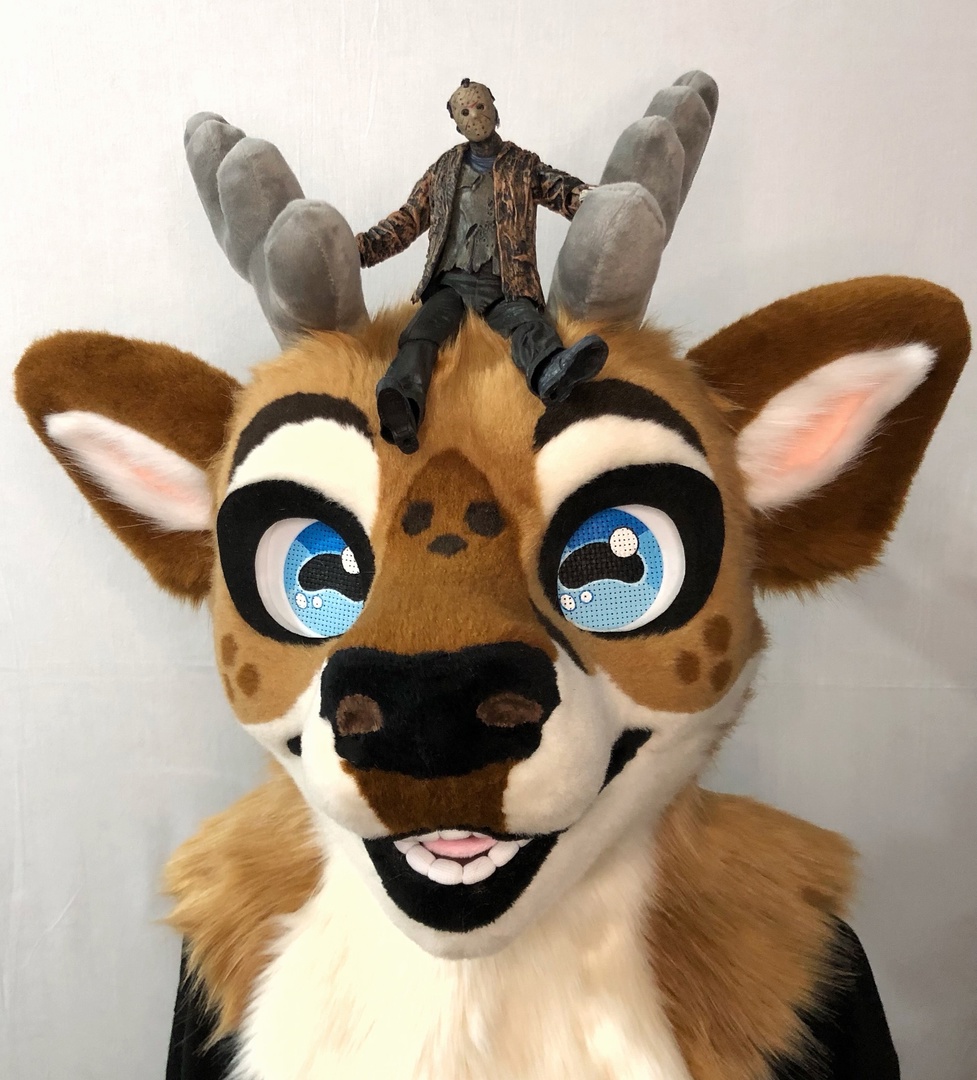 Fursuit Deer by leon.fursuit.workshop -- Fur Affinity [dot] net