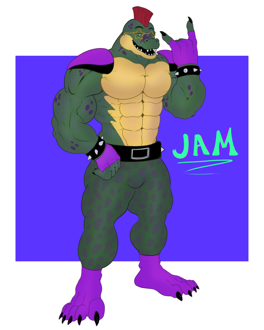 Buff montgomery gator