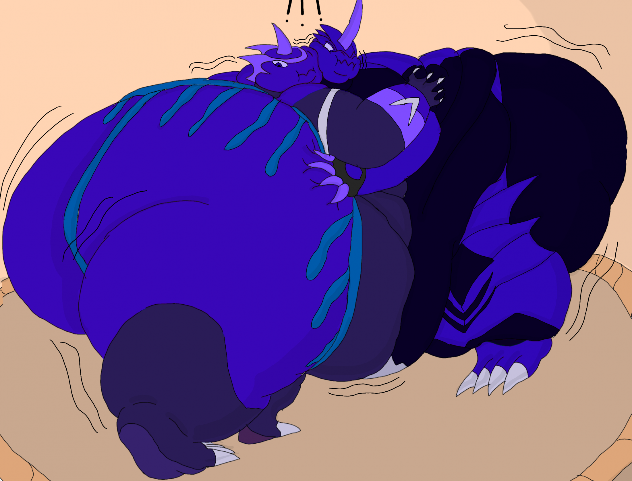 Dragon Blueberry Inflation He did not expect that. Did he? ===========, Blueberry