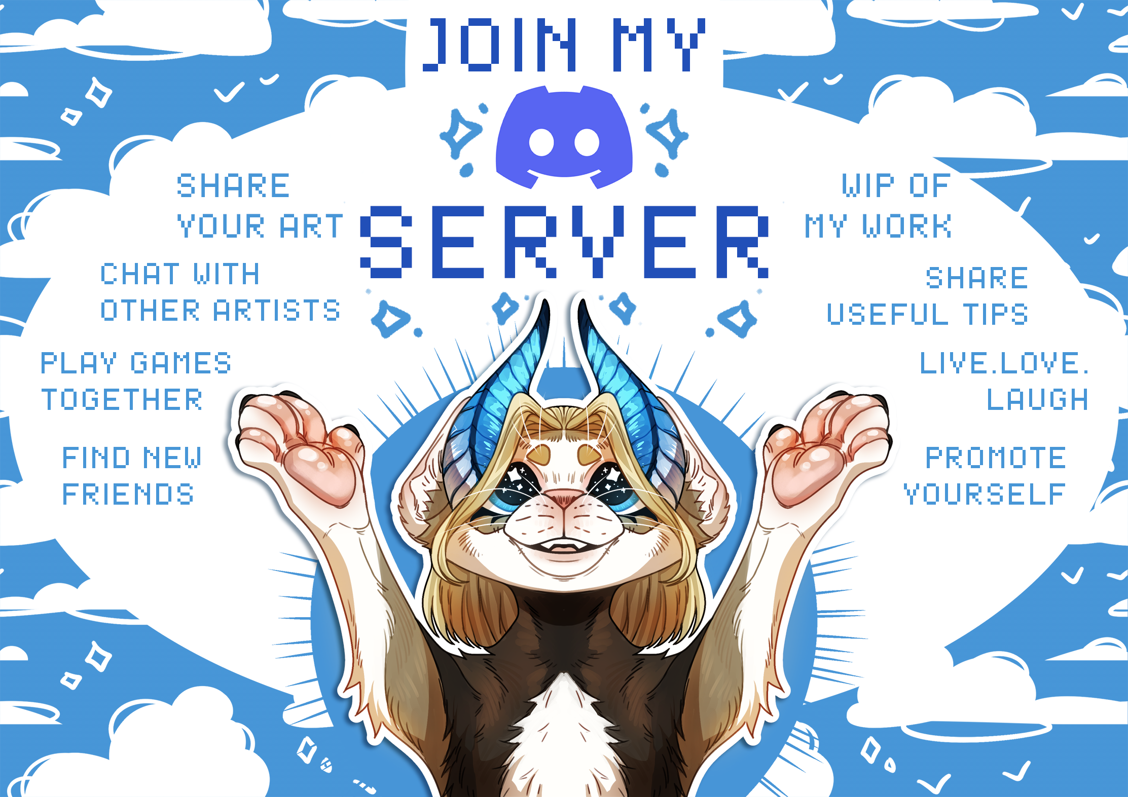 I made a Discord server! by LesterShmester -- Fur Affinity [dot] net