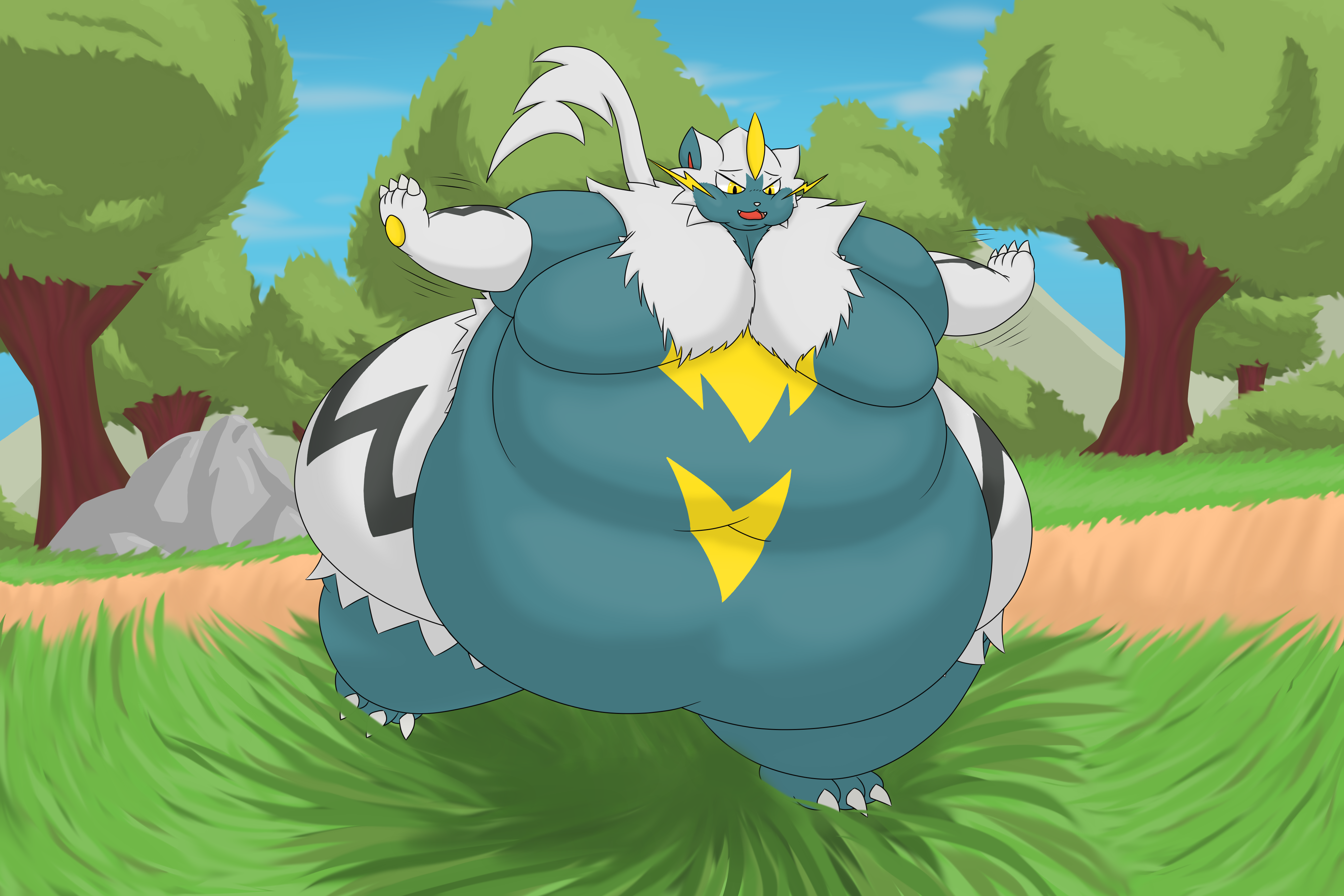 Shiny Zeraora on Twitter