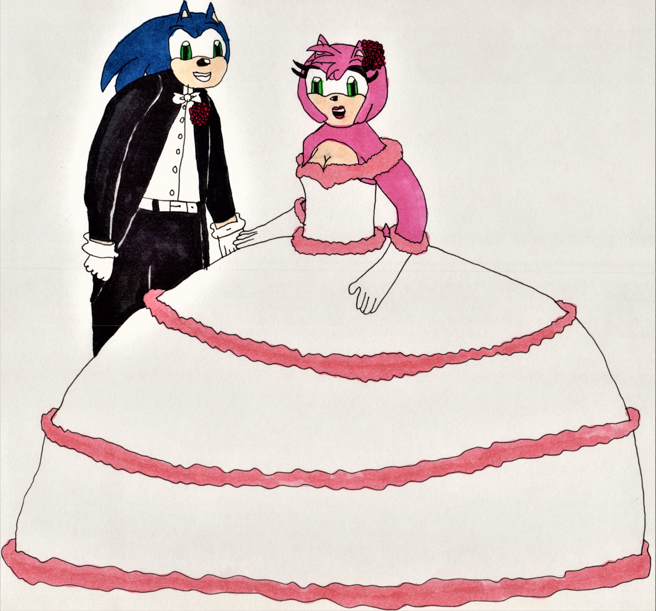 The wedding of sonic and amy - SONAMY ANIMATION 