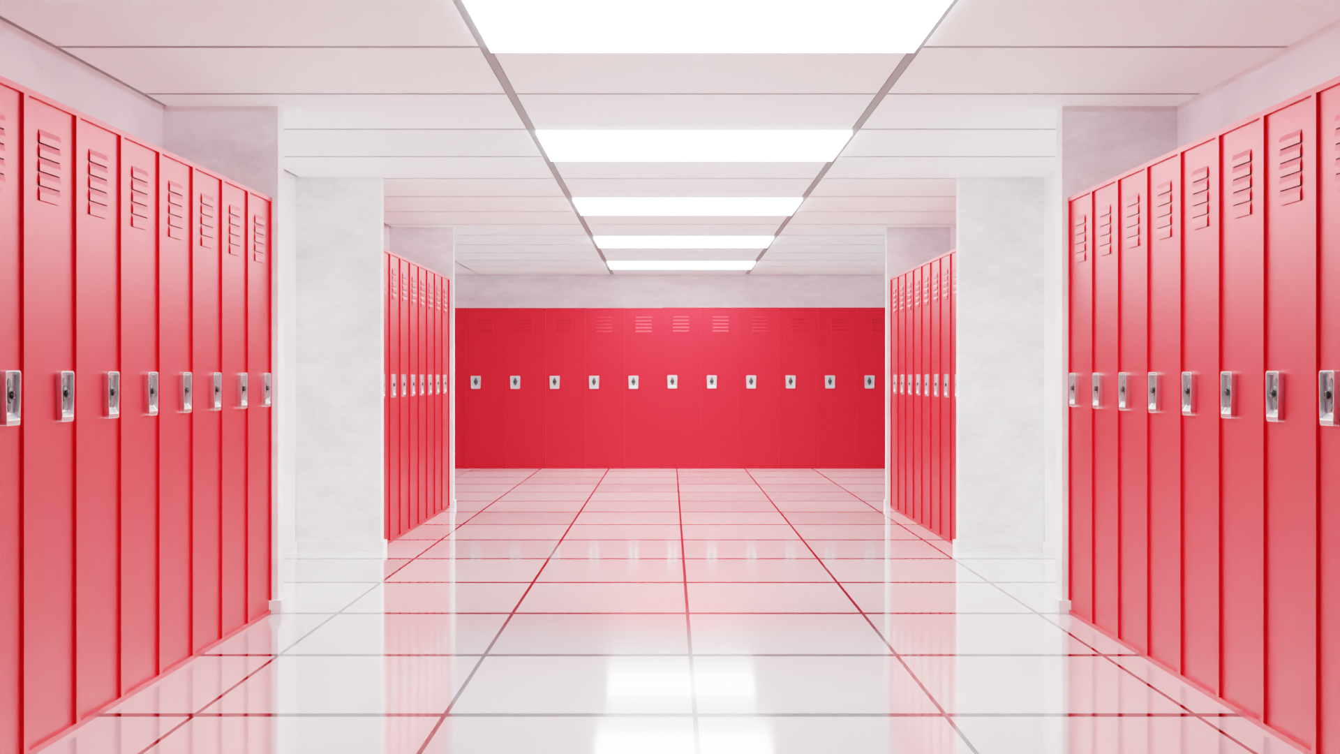 Locker hallway