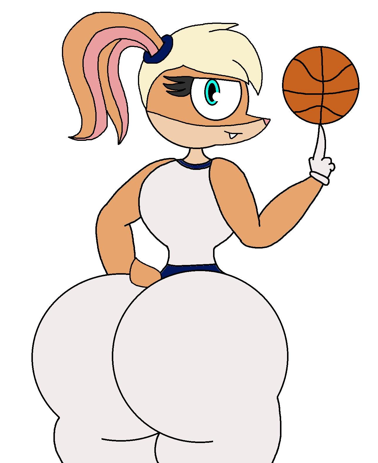 Lola Bunny by LexelTheSobble -- Fur Affinity [dot] net