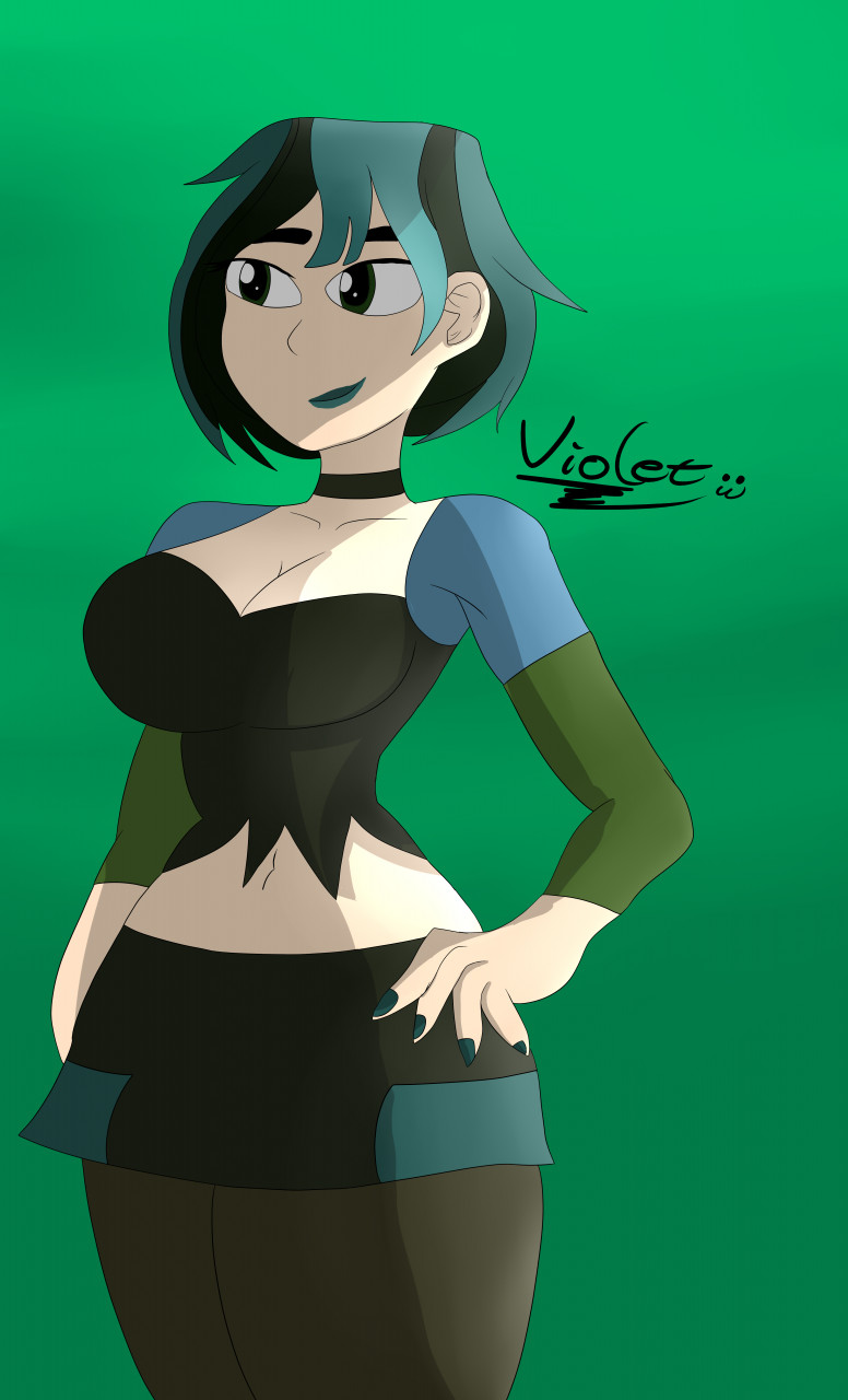 Gwen from Total Drama by Metal-Mekashi -- Fur Affinity [dot] net