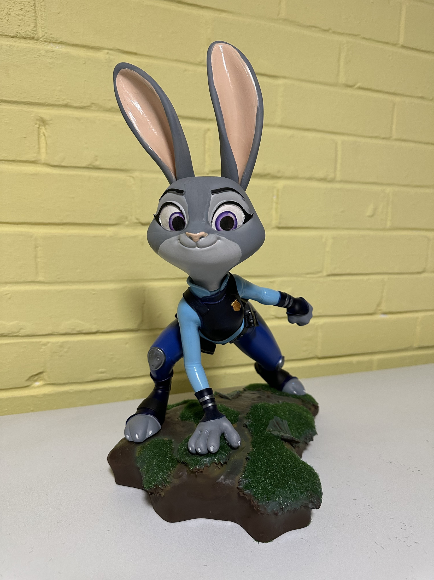 Judy Hopps reporting for duty 3D print by Lib3Dprinting -- Fur Affinity  [dot] net