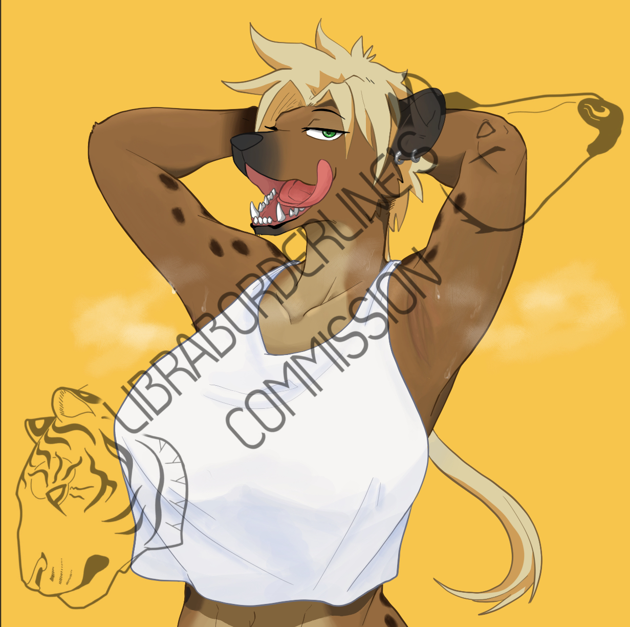 My first armpit commission by LibraBorderline -- Fur Affinity [dot] net