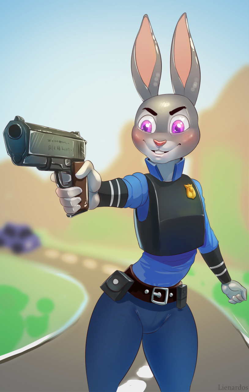 Officer Judy Hopps by Lienardos -- Fur Affinity [dot] net