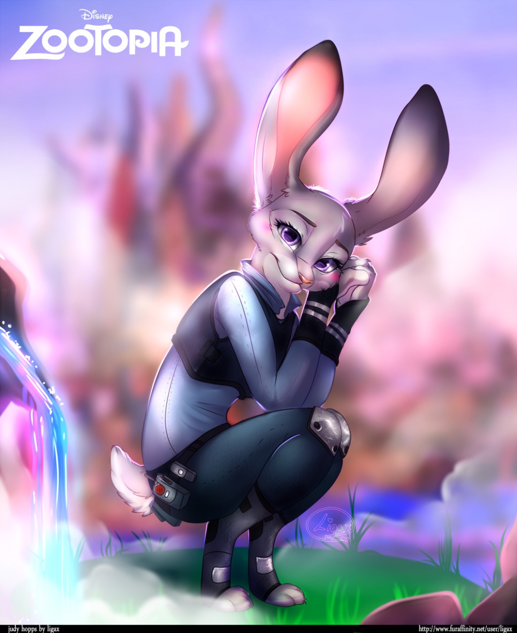 Officer Judy Hopps by ligax -- Fur Affinity [dot] net