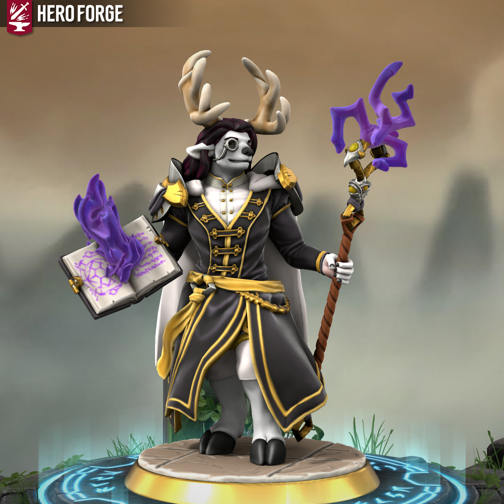 Silver the Wizard (HeroForge) by Ligeron -- Fur Affinity [dot] net