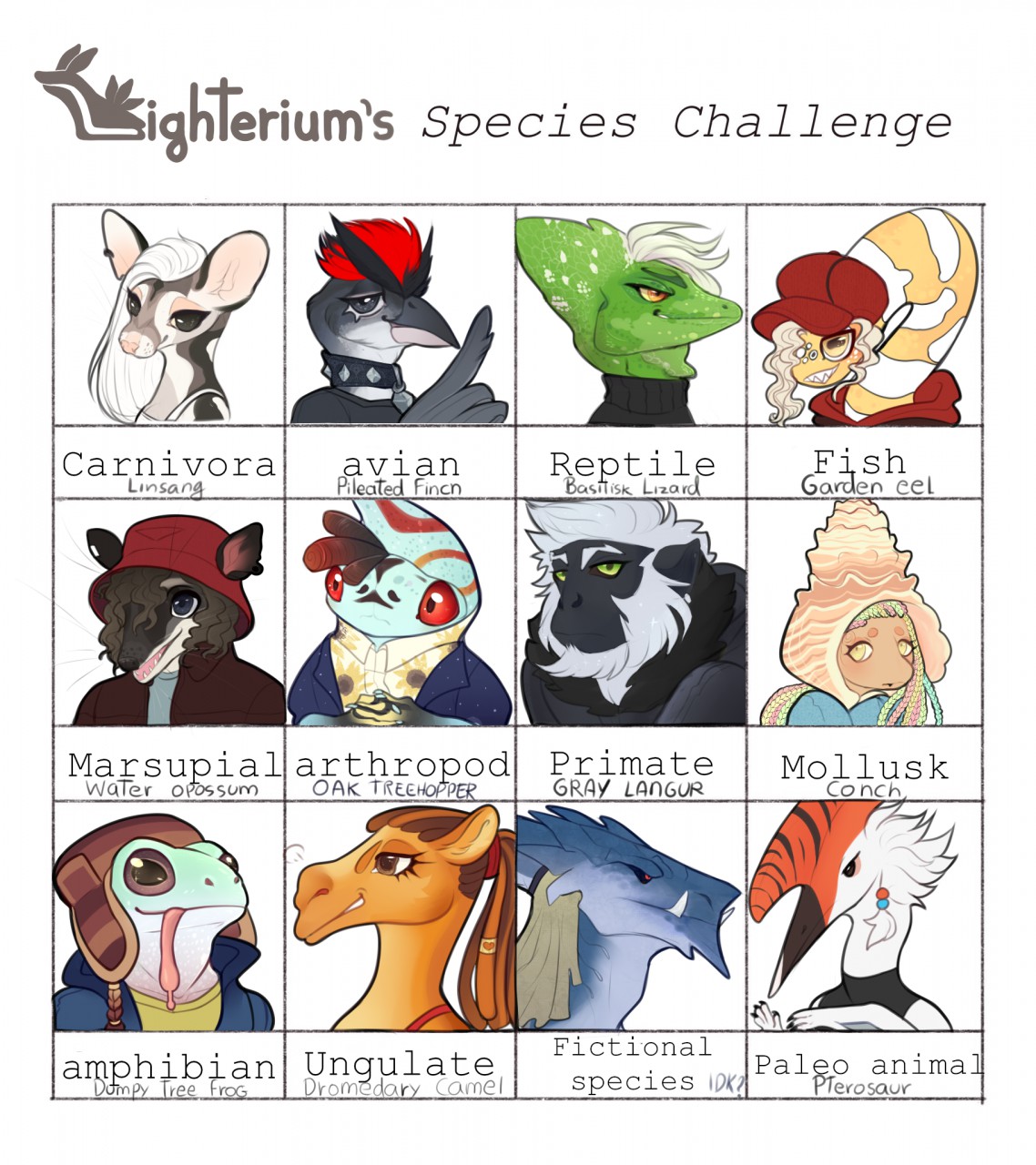 Species challenge by Lighterium -- Fur Affinity [dot] net