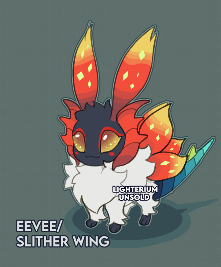 i painted fluffy moff baby Slither Wing :3 : r/pokemon