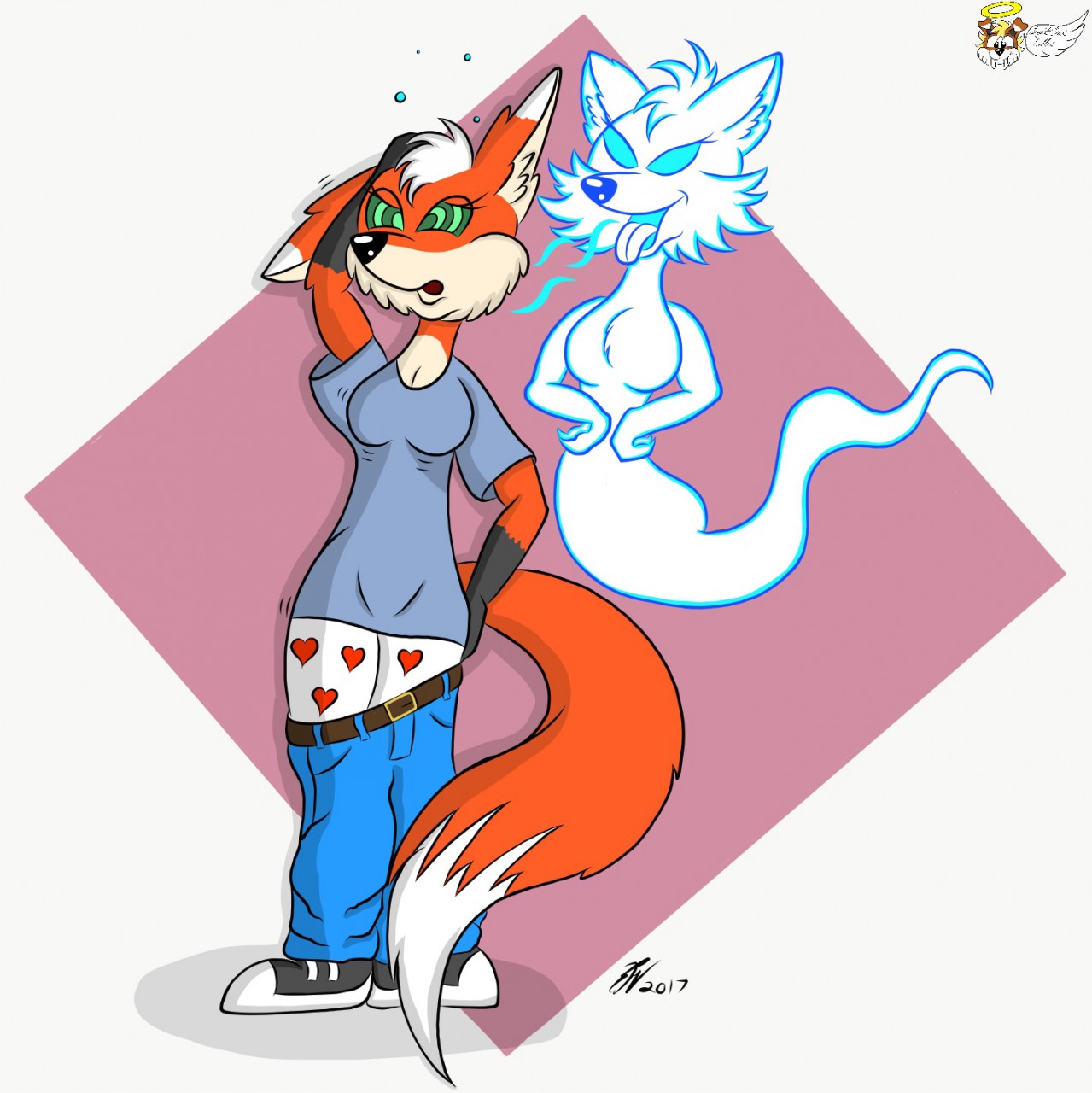 Fox Spirit TF TG by LightLuxCollie -- Fur Affinity [dot] net