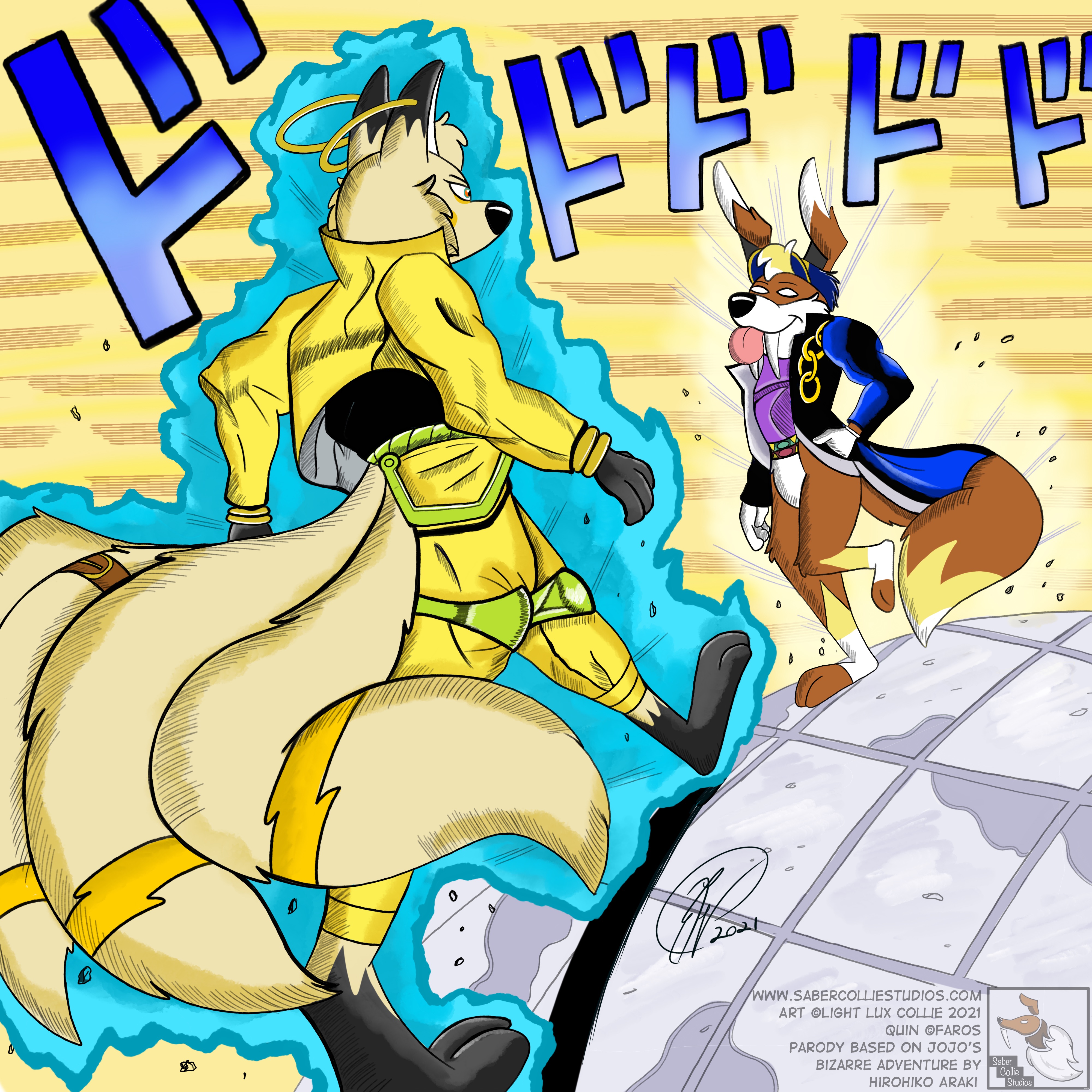 Another jojo reference by BattleMaster92 -- Fur Affinity [dot] net