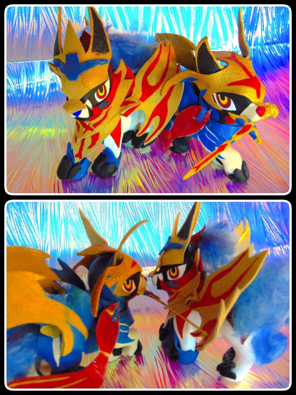 Puppies Zacian & Zamazenta by Swonlight -- Fur Affinity [dot] net