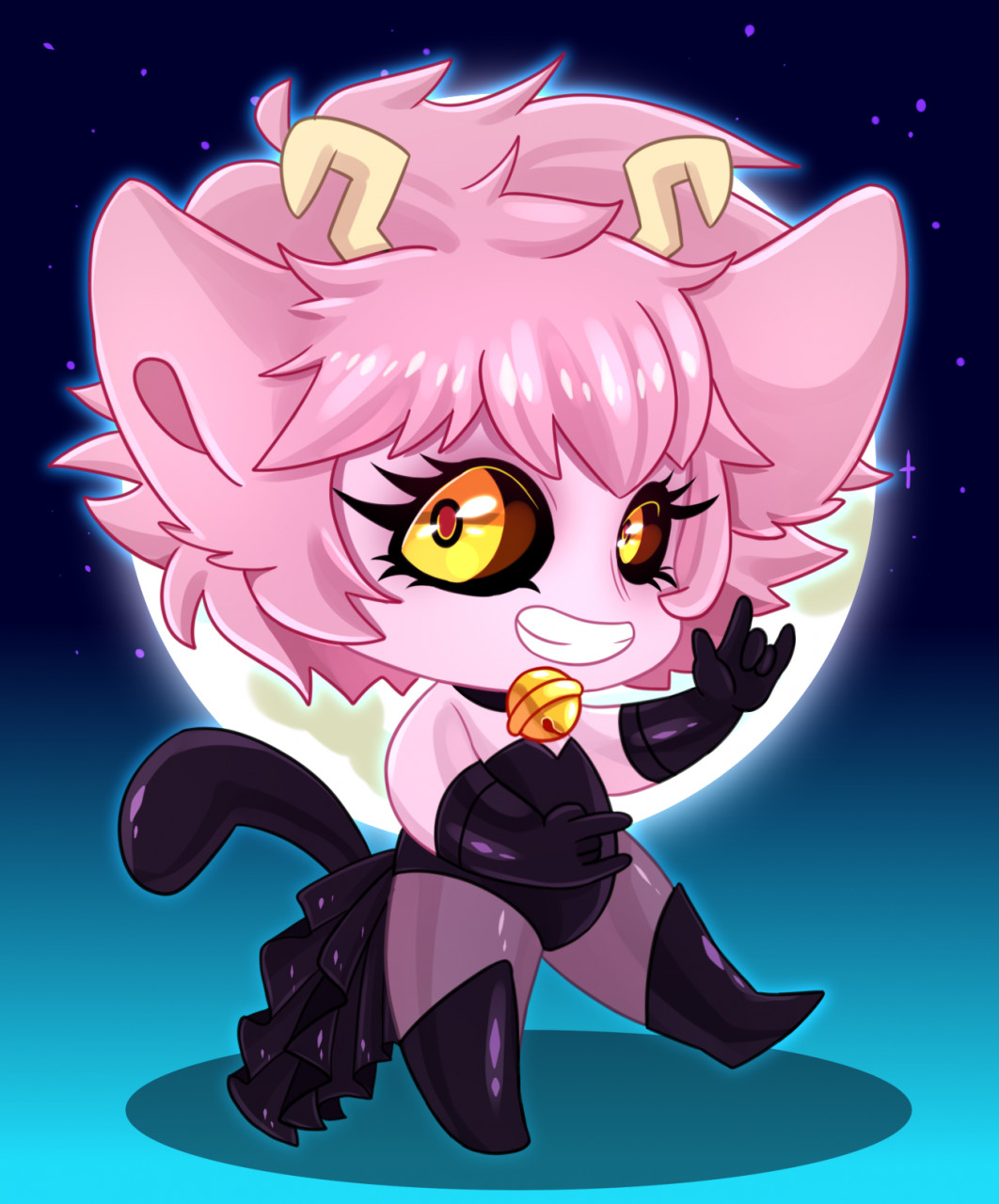 Mina Ashido by Likara -- Fur Affinity [dot] net