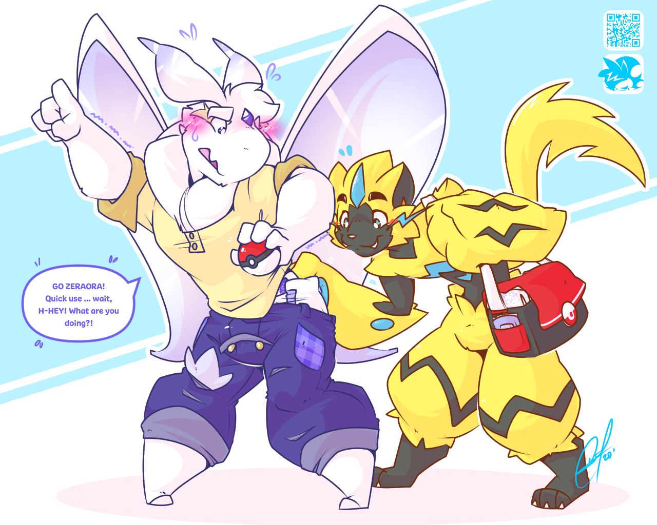 ⚡] - TRAINER IN TRAINING by LilChu -- Fur Affinity [dot] net