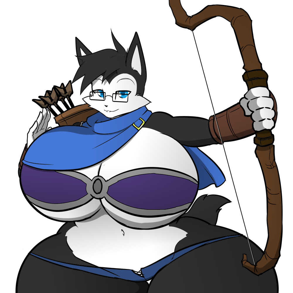 Beasts & Breasts - Chloe the Archer by lil_dredre -- Fur Affinity [dot] net