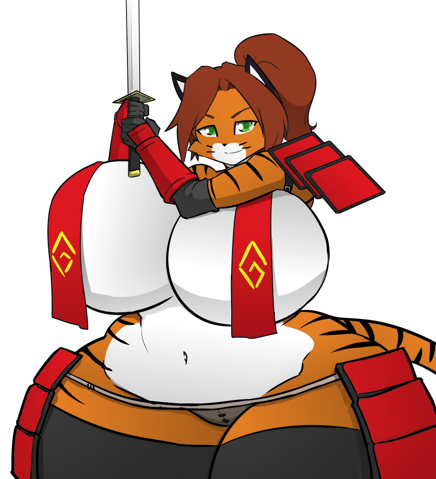 Beasts & Breasts - Maya the Samurai by lil_dredre -- Fur Affinity [dot] net