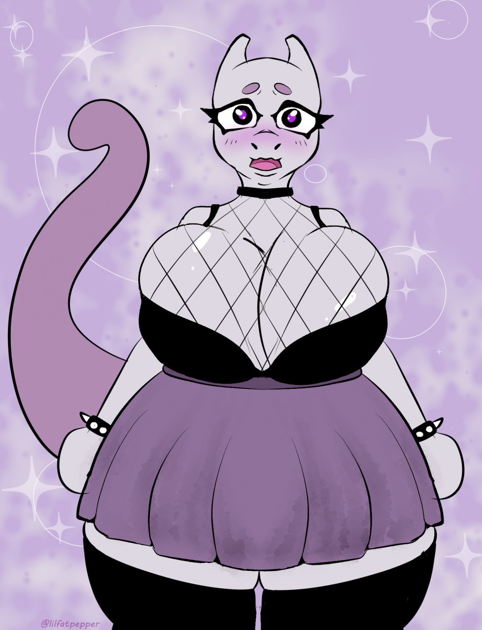 POV: you tell the cute goth girl in ur class u like her by LilFatPepper --  Fur Affinity [dot] net