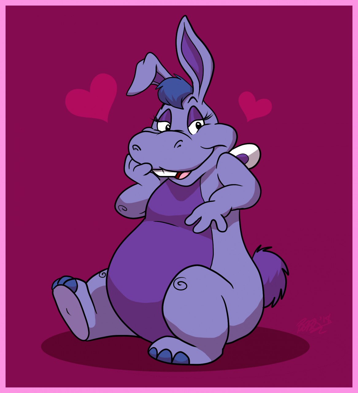 Haha the Animatronic Hippo by TheFoxPrince11 -- Fur Affinity [dot] net