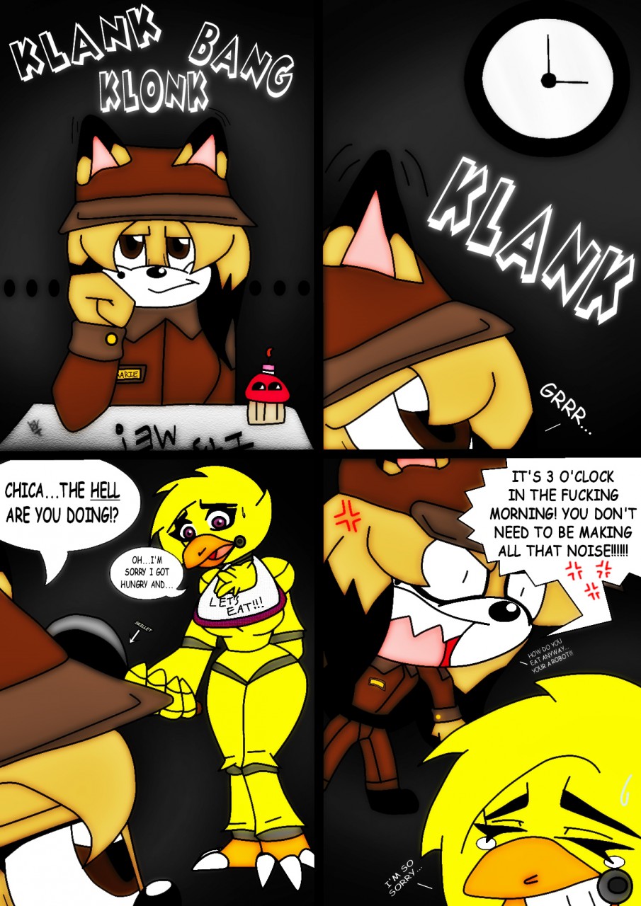 Cranky Night Guard - Chica Nonsense by LillithMalice -- Fur Affinity [dot]  net