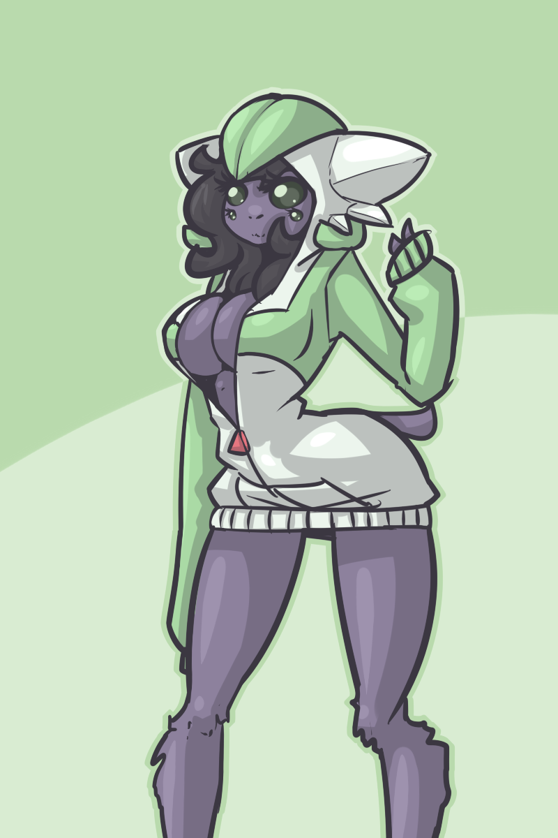 gardevoir (pokemon) drawn by limebreaker