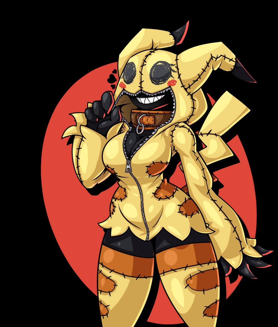 Fanart][Vector] Mimikyu by Proncus -- Fur Affinity [dot] net