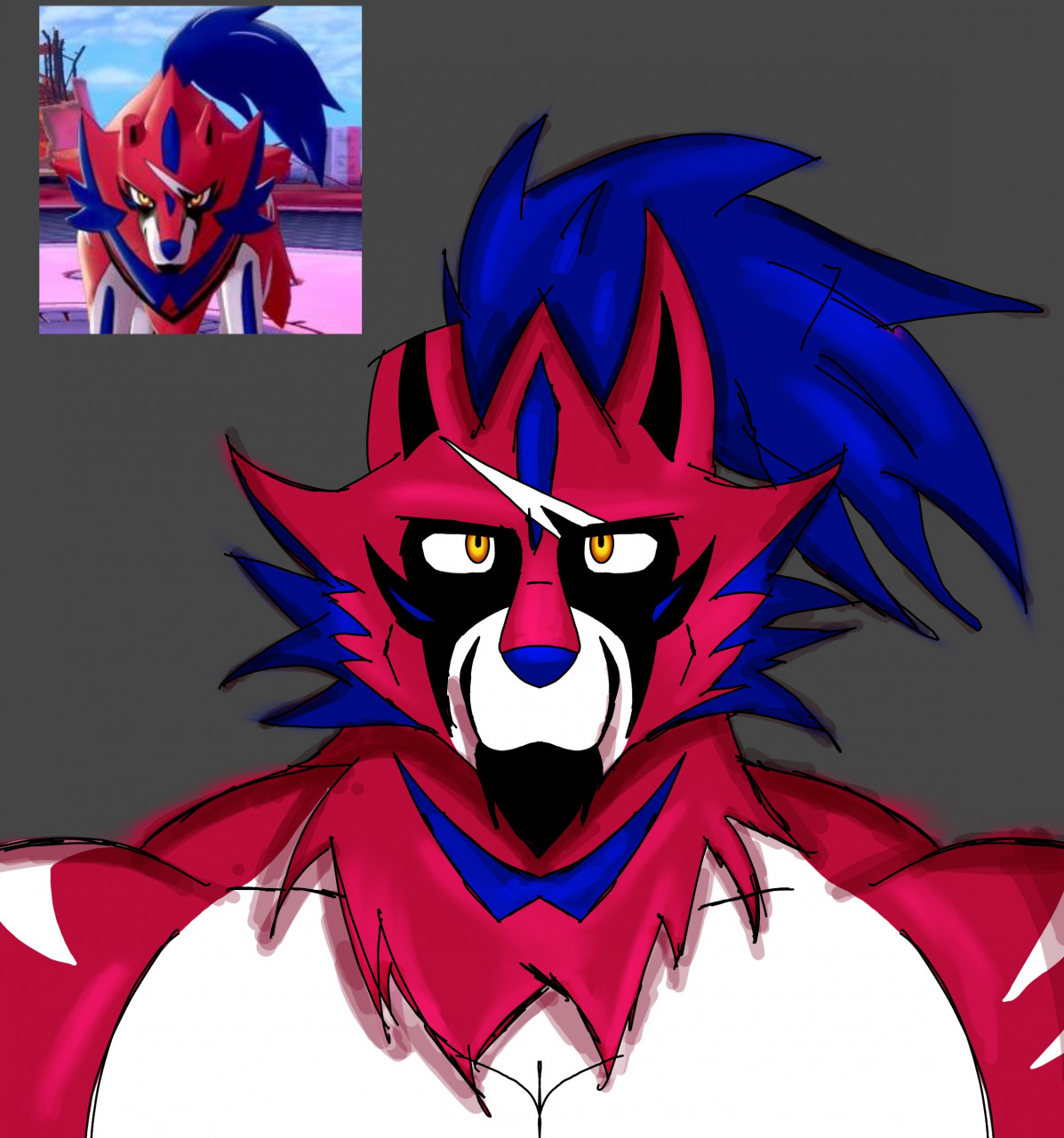 Zamazenta by Masterxvmon -- Fur Affinity [dot] net