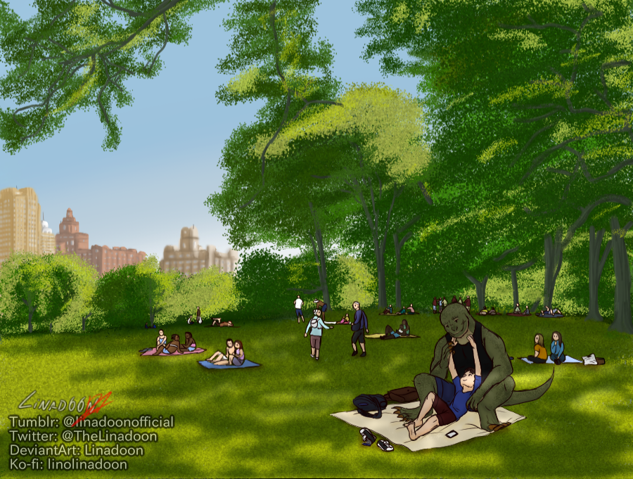 TASM - Central Park date by LinoLinadoon -- Fur Affinity [dot] net