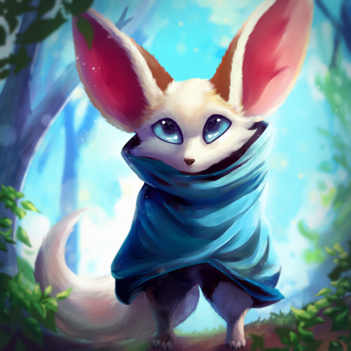 Little Fennec by Liokora -- Fur Affinity [dot] net