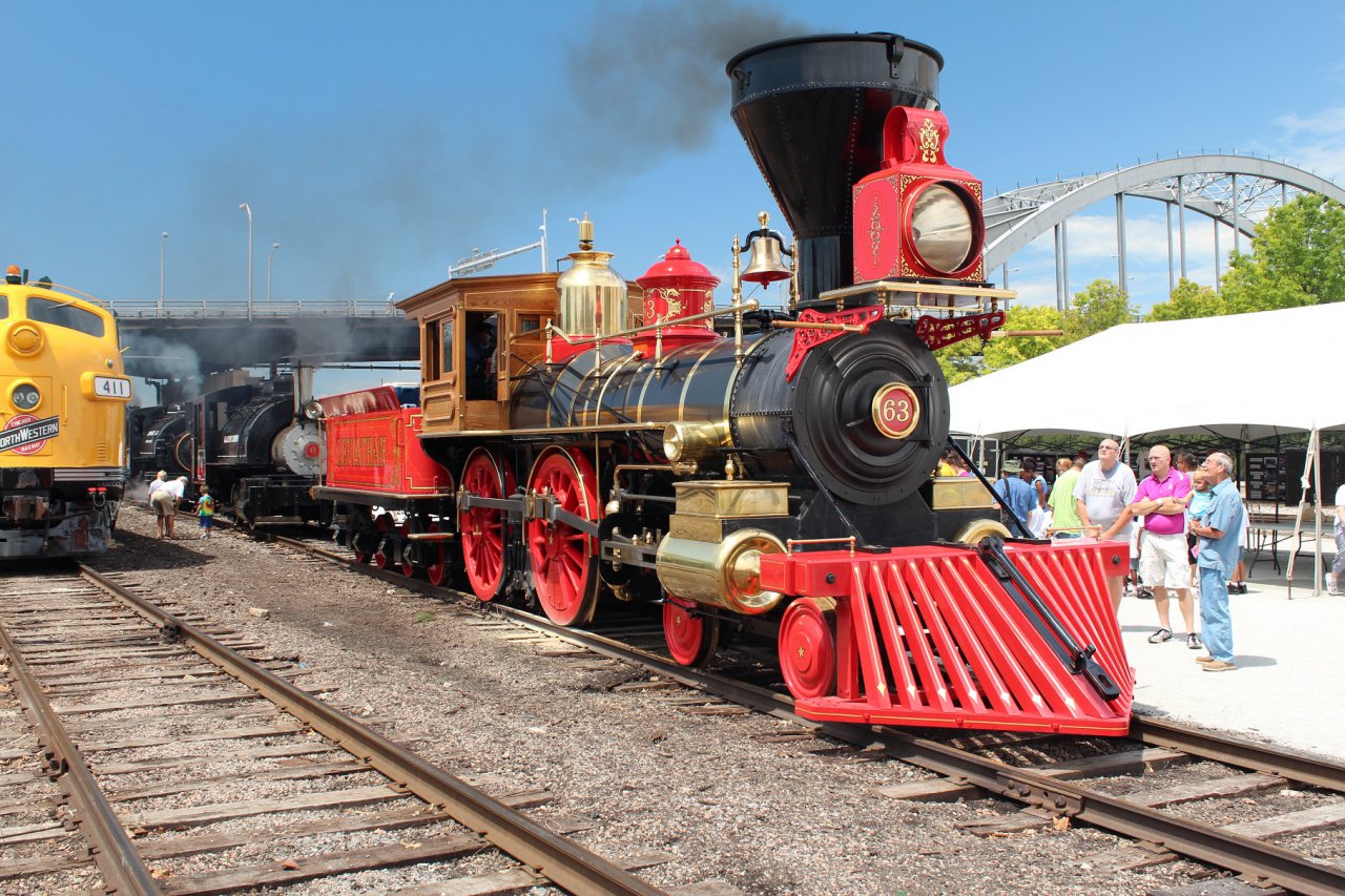 CPR 63 The Leviathan Loco At IRM Central Pacific RR 63, 40% OFF