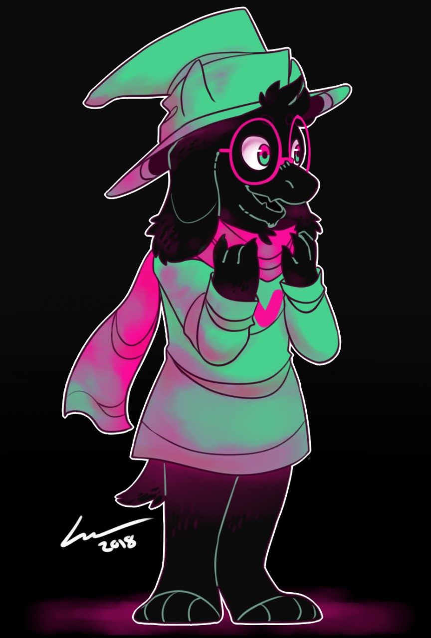 ralsei, the fluffy prince by lionexe -- Fur Affinity [dot] net