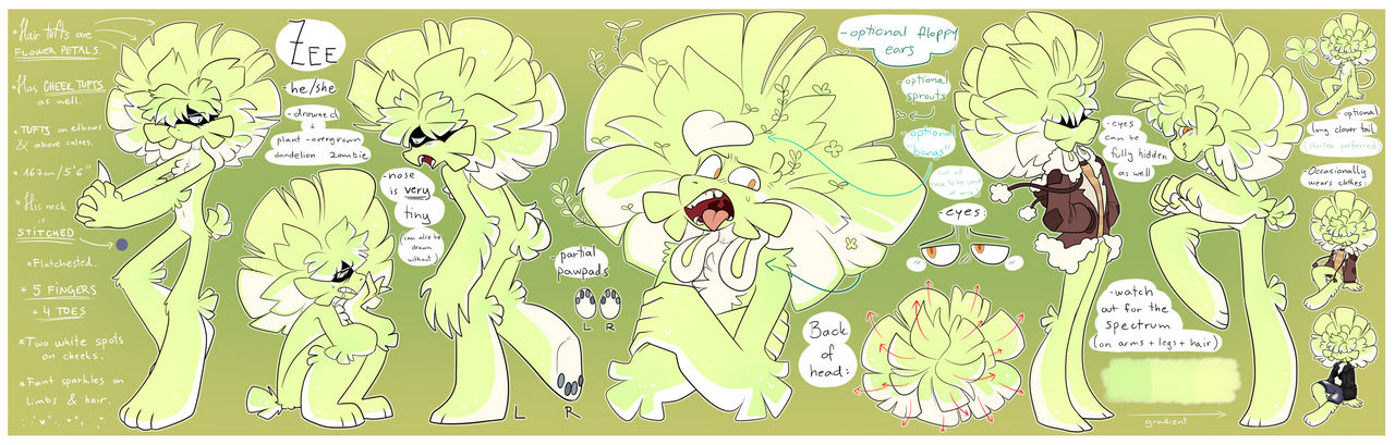 Zee ref sheet by LionMushrooms -- Fur Affinity [dot] net