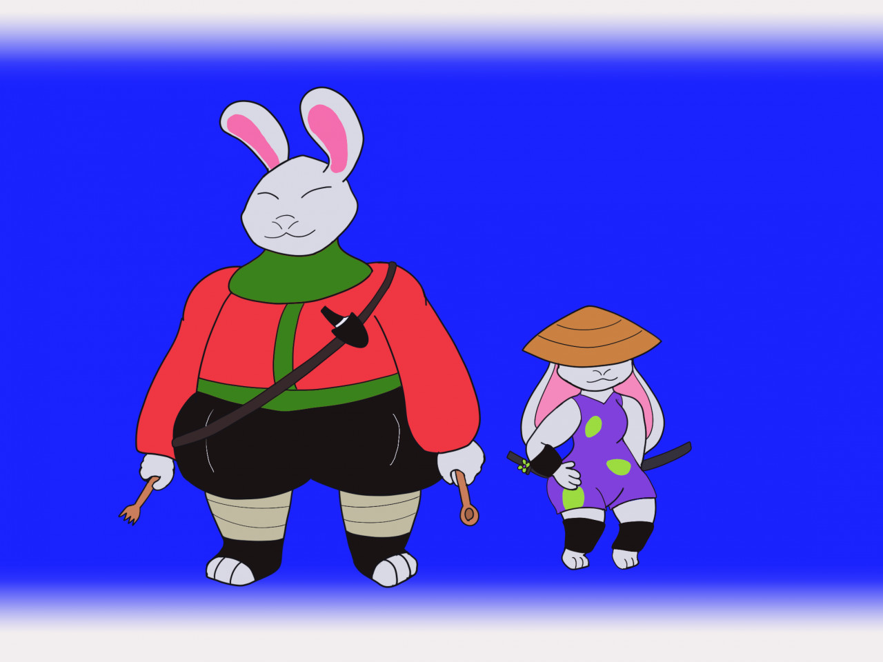 rabbit characters design