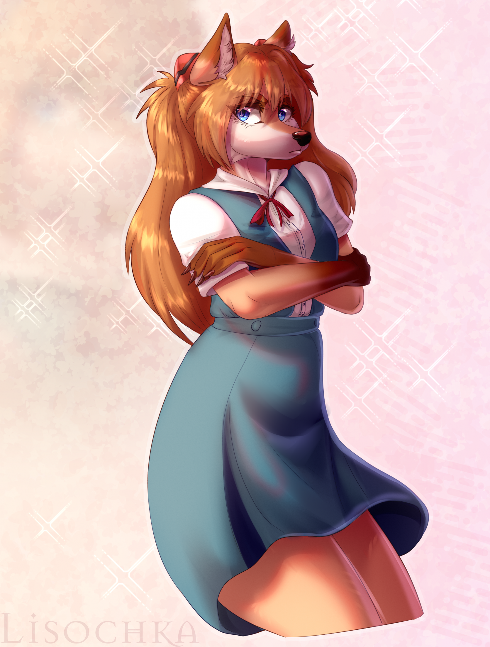 Asuka Langley Sohryu |FanArt| by Lisochka_69 -- Fur Affinity [dot] net