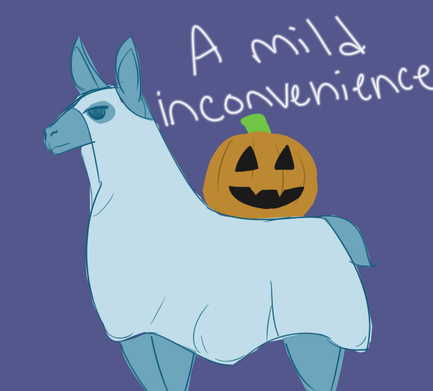 Download Spooky Llama By Lissira Fur Affinity Dot Net