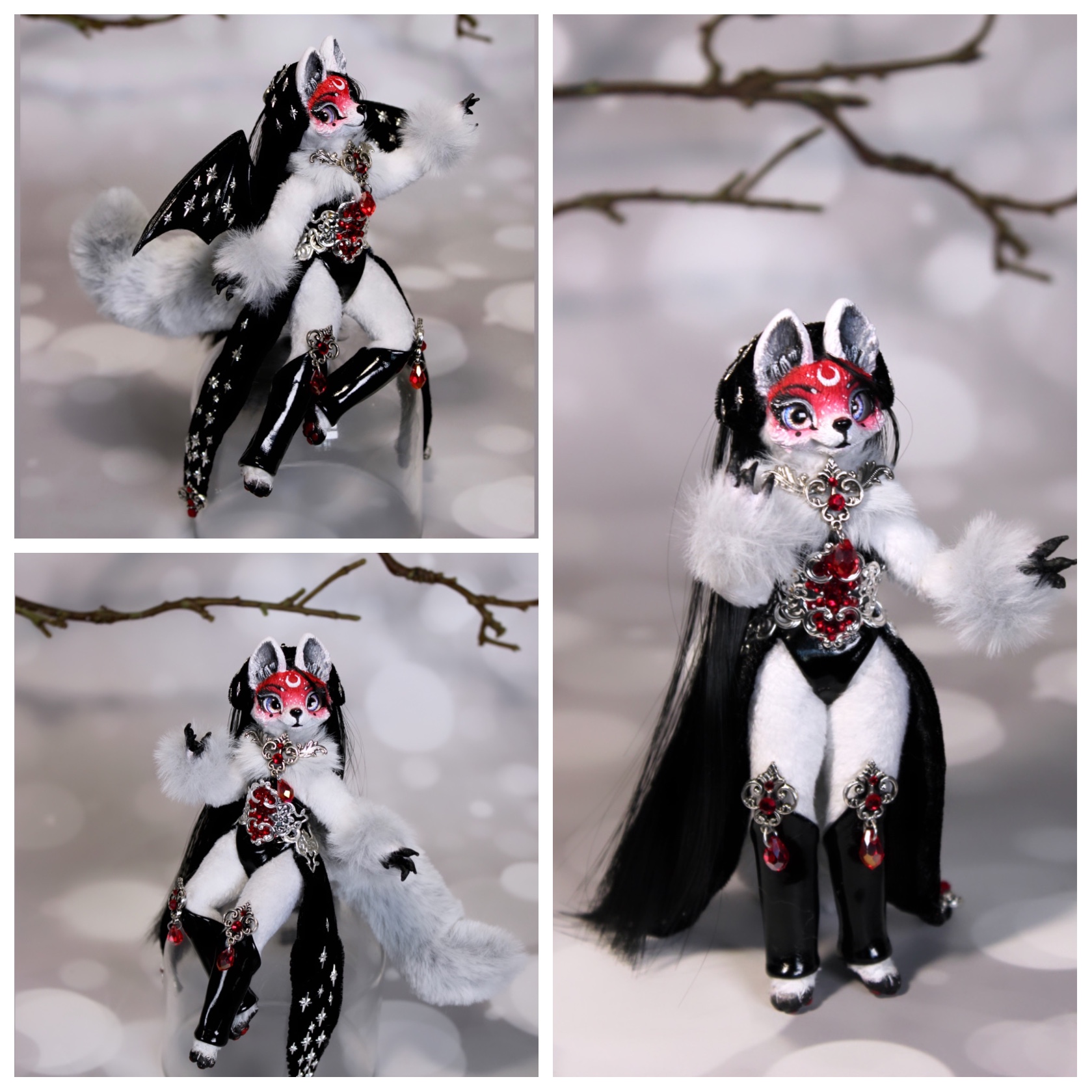 Poseable store art doll