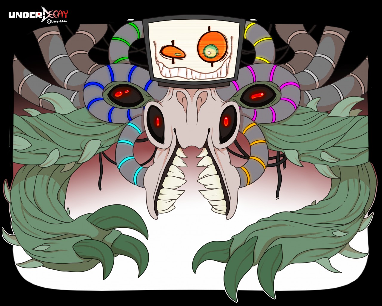 Underdecay- Omega Flowey By Little-Noko -- Fur Affinity [Dot] Net