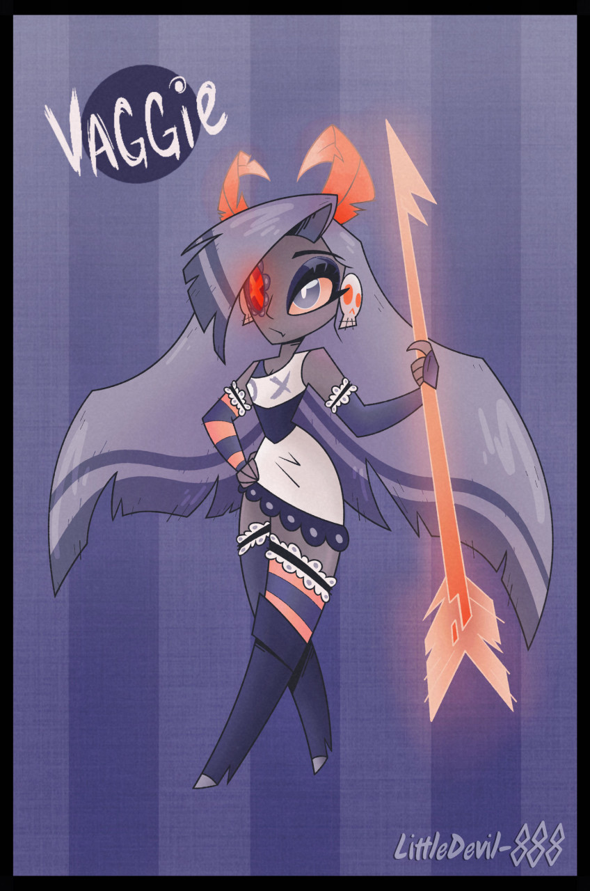 Hazbin Hotel: Vaggie by LittleDevil-888 -- Fur Affinity [dot] net