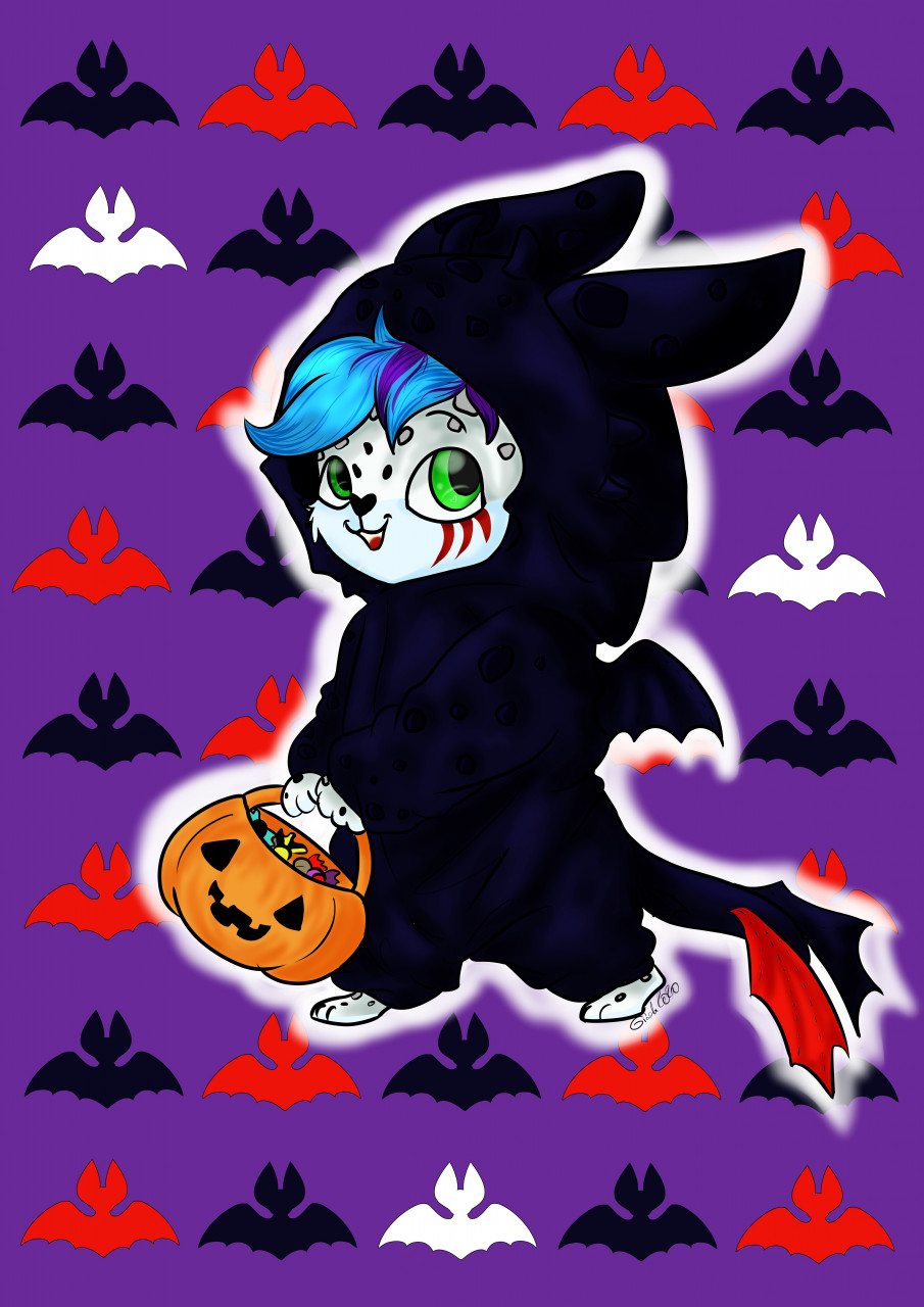 Nihal Halloween ych