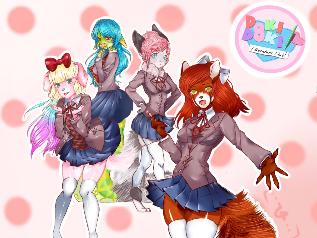 Doki Doki! [Com] by LittleSininho -- Fur Affinity [dot] net