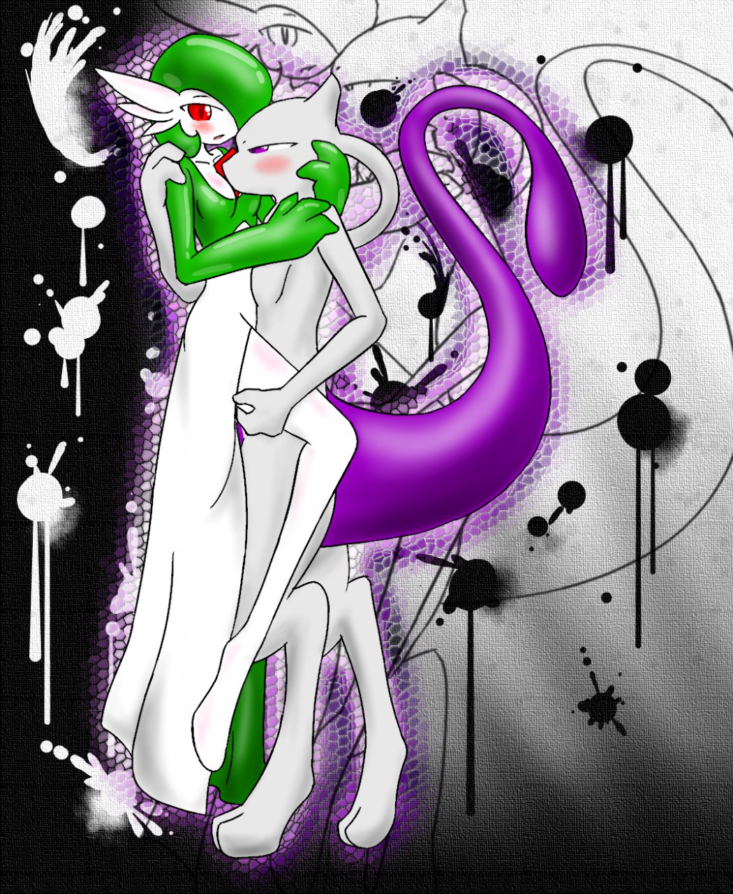 Gardevoir x mewtwo